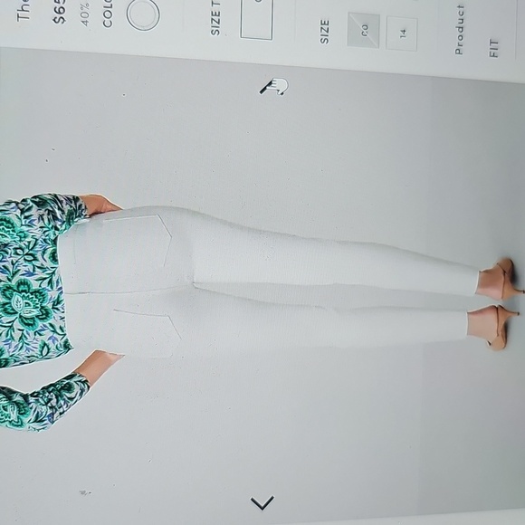 NWOT Ann Taylor White Women's Jeans - Picture 5 of 5